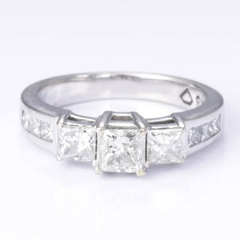Handcrafted Jewelry Sale – Unique Designs At Low Prices 14k White Gold Princess Cut Diamond Ring | 0.97ctw | Size 4.5 Handcrafted Jewelry Sale – Unique Designs At Low Prices 14k White Gold Princess Cut Diamond Ring | 0.97ctw | Size 4.5