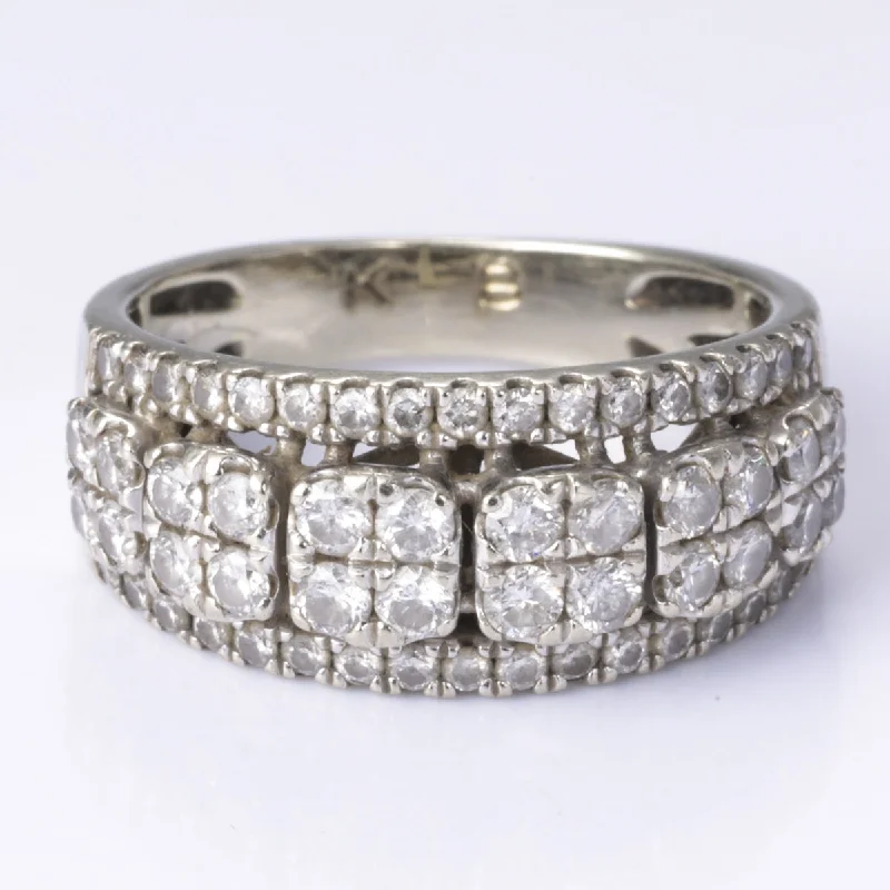 Flash Sale On Stunning Jewelry – Don't Miss Out 14k White Gold Diamond Ring | 1.00ctw | Size 5.5 Flash Sale On Stunning Jewelry – Don't Miss Out 14k White Gold Diamond Ring | 1.00ctw | Size 5.5