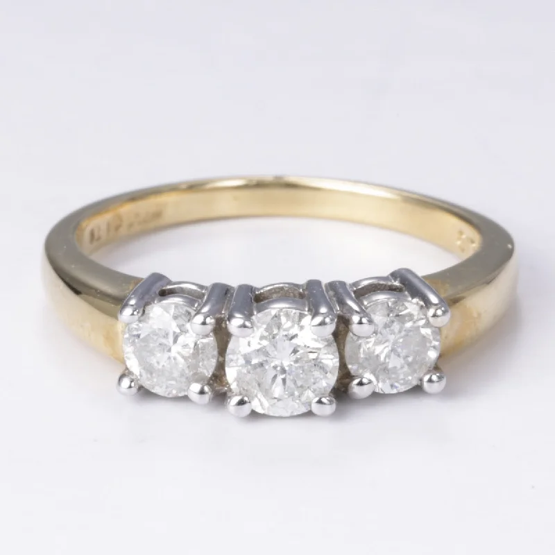 Limited-Stock Jewelry Clearance – Grab Your Favorites Now 14k Yellow and White Gold Diamond Ring | 1.00ctw | SZ 7 Limited-Stock Jewelry Clearance – Grab Your Favorites Now 14k Yellow and White Gold Diamond Ring | 1.00ctw | SZ 7