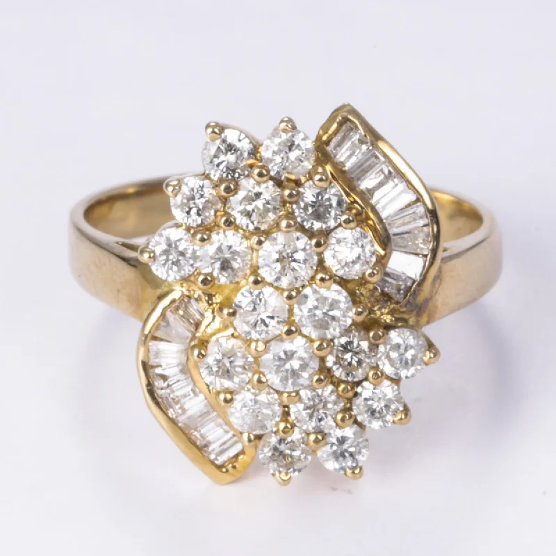 Last Chance To Grab Your Favorite Jewelry At A Discount 14k Yellow Gold Diamond Ring | 1.30ctw | Sz 7 Last Chance To Grab Your Favorite Jewelry At A Discount 14k Yellow Gold Diamond Ring | 1.30ctw | Sz 7