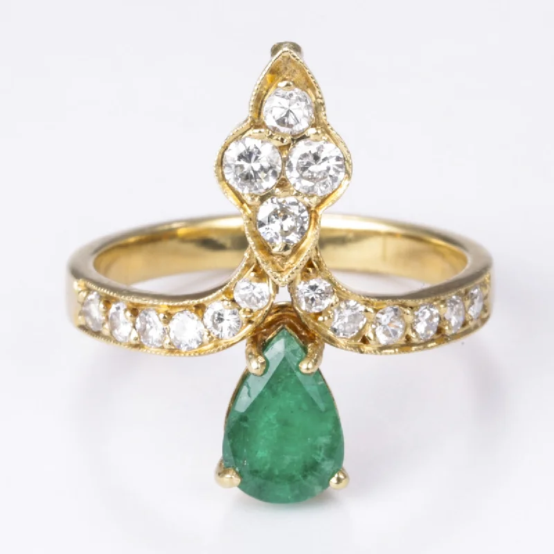Luxury Jewelry Sale – Elegant Styles At Unbeatable Prices 14k Yellow Gold Emerald and Diamond Ring| 0.70ct, 0.44ctw | SZ 5.5 Luxury Jewelry Sale – Elegant Styles At Unbeatable Prices 14k Yellow Gold Emerald and Diamond Ring| 0.70ct, 0.44ctw | SZ 5.5