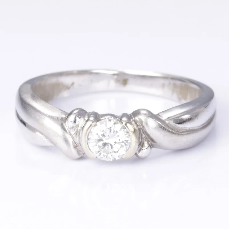 Shop Dazzling Jewelry At The Best Prices 18k Diamond Soliatire Ring | 0.27ct | SZ 7 Shop Dazzling Jewelry At The Best Prices 18k Diamond Soliatire Ring | 0.27ct | SZ 7