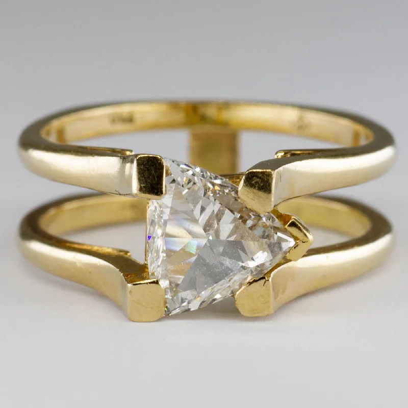 Personalized Jewelry Sale – Unique Pieces At Great Prices 18k Yellow Gold Trillion Diamond Ring | 1.21 ct VS1 G | SZ 9 Personalized Jewelry Sale – Unique Pieces At Great Prices 18k Yellow Gold Trillion Diamond Ring | 1.21 ct VS1 G | SZ 9