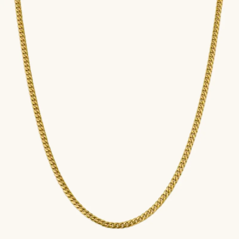 Elegant Jewelry Pieces At Unbelievable Prices 3.00mm Miami Cuban Chain Necklace