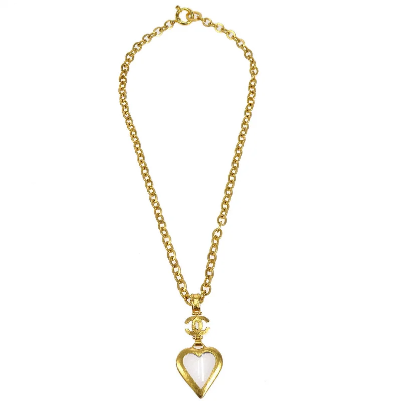 Shine Without Limits – Jewelry Sale Happening Now Chanel 1995 Heart Loupe Gold Chain Necklace Shine Without Limits – Jewelry Sale Happening Now Chanel 1995 Heart Loupe Gold Chain Necklace