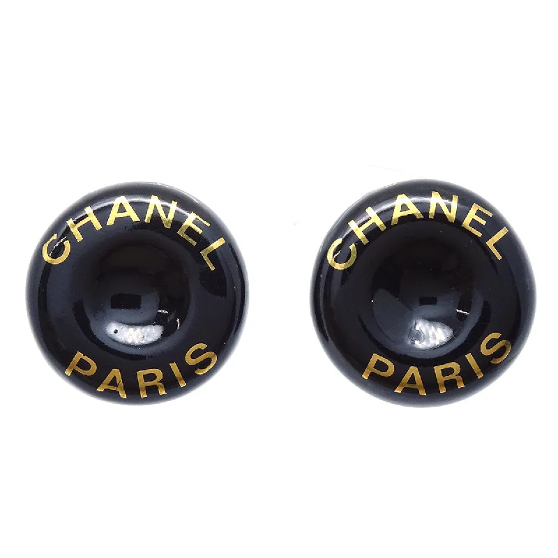 Elegant Jewelry Pieces At Unbelievable Prices Chanel 1997 Button Logo Earrings Black Clip-On Elegant Jewelry Pieces At Unbelievable Prices Chanel 1997 Button Logo Earrings Black Clip-On