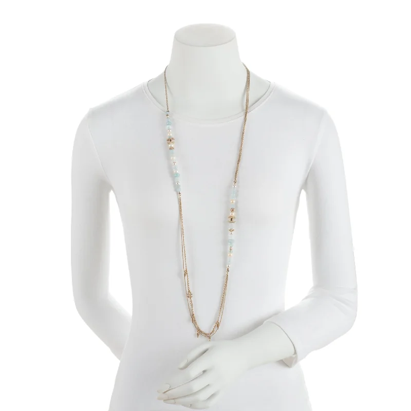 Dazzling Deals On Necklaces, Bracelets, And More Chanel Beads and Spike CC Long Multi Chain Necklace (SHF-6ffERZ) Dazzling Deals On Necklaces, Bracelets, And More Chanel Beads and Spike CC Long Multi Chain Necklace (SHF-6ffERZ)