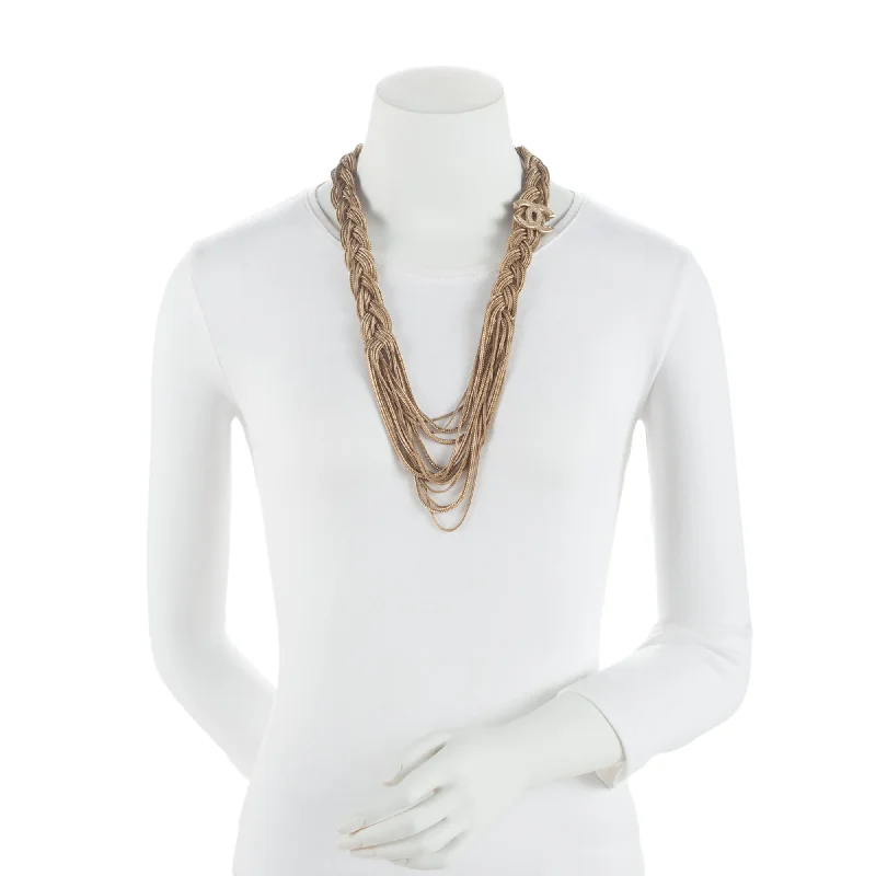 Beautiful Jewelry, Breathtaking Discounts – Hurry In Chanel Braided Chain CC Necklace (SHF-y3HmeN) Beautiful Jewelry, Breathtaking Discounts – Hurry In Chanel Braided Chain CC Necklace (SHF-y3HmeN)