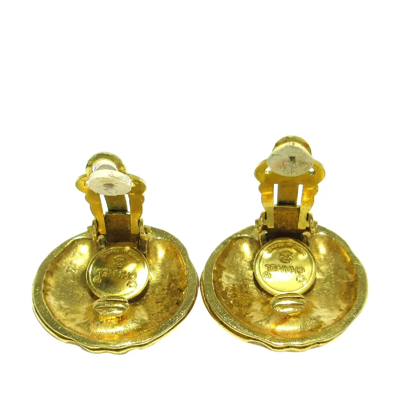 Handcrafted Beauty At Affordable Prices Chanel CC Clip On Earrings (SHG-xPGnWH)