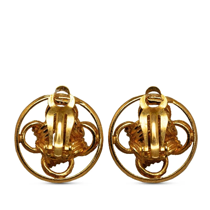 Your Dream Jewelry At Dream Prices Chanel CC Clip On Earrings (SHG-Y9qhxd)