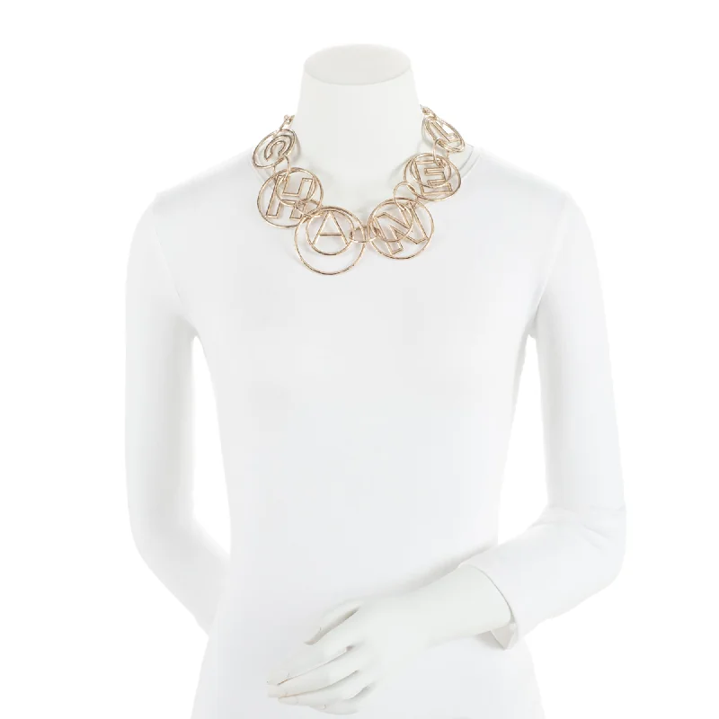 Premium Jewelry At Promotional Prices – Shine Today Chanel CC Cuba Logo Hoop Link Necklace (SHF-CCQwxh) Premium Jewelry At Promotional Prices – Shine Today Chanel CC Cuba Logo Hoop Link Necklace (SHF-CCQwxh)