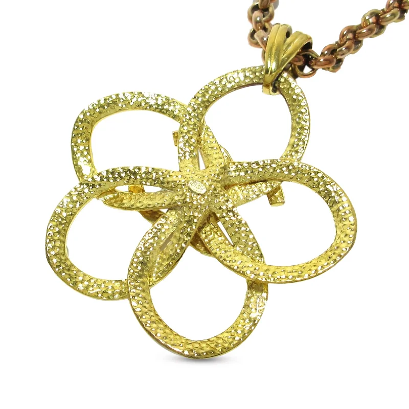 Modern Statement Jewelry For Bold Styling Chanel CC Pendant Necklace (SHG-EOaRwC)