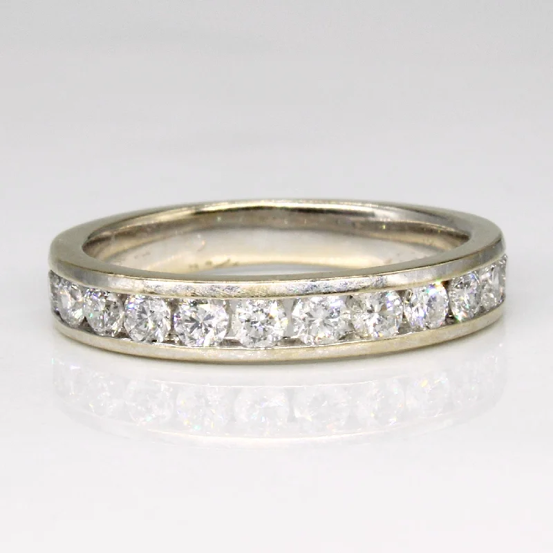The Perfect Jewelry Piece At The Perfect Price Channel Set Diamond Ring | 0.54ctw | SZ 4.75 | The Perfect Jewelry Piece At The Perfect Price Channel Set Diamond Ring | 0.54ctw | SZ 4.75 |