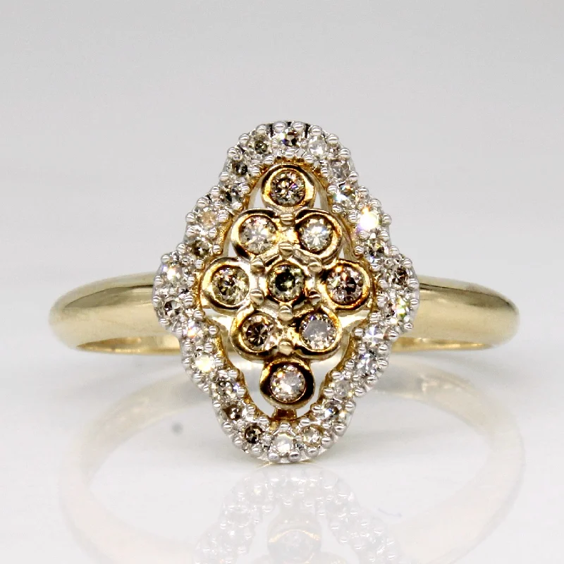 Best Jewelry Sale – Shop Exclusive Designs Now Fancy Light Brown Diamond and Diamond Cluster Ring | 0.09ctw, 0.13ctw | SZ 7.75 | Best Jewelry Sale – Shop Exclusive Designs Now Fancy Light Brown Diamond and Diamond Cluster Ring | 0.09ctw, 0.13ctw | SZ 7.75 |
