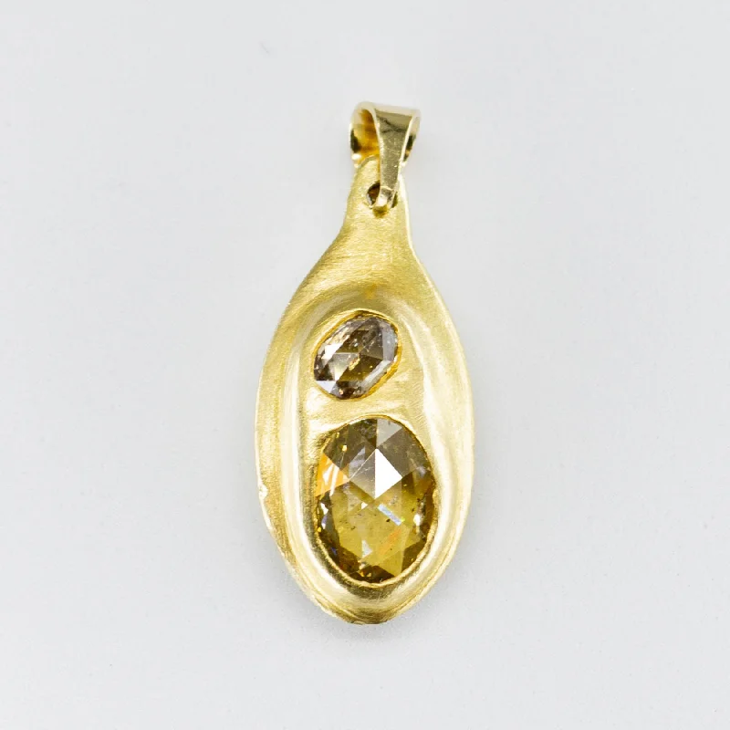 Personalized Jewelry Sale – Unique Gifts At Low Prices 18k Rose Cut Diamond Pendant | 0.7 ctw | Personalized Jewelry Sale – Unique Gifts At Low Prices 18k Rose Cut Diamond Pendant | 0.7 ctw |