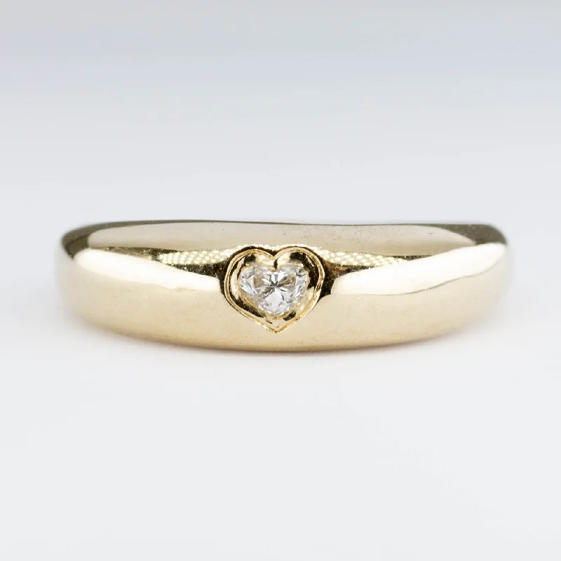 Special Offers On Handcrafted And Designer Jewelry '100 Ways x Oirea Studio' Heart Diamond Dome 14K Ring | 0.14ctw | SZ 7 | Special Offers On Handcrafted And Designer Jewelry '100 Ways x Oirea Studio' Heart Diamond Dome 14K Ring | 0.14ctw | SZ 7 |