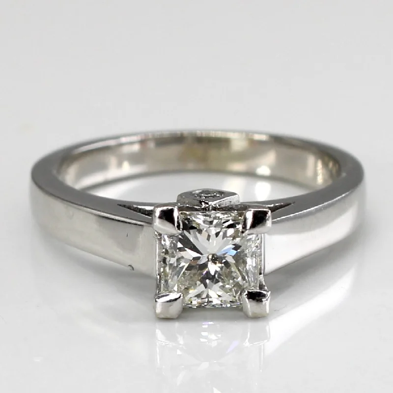 Unmissable Jewelry Discounts – Elevate Your Look For Less Princess Solitaire 18K Ring with Hidden Diamonds | 0.71 ctw, 0.08 ctw | SZ 4.5 | Unmissable Jewelry Discounts – Elevate Your Look For Less Princess Solitaire 18K Ring with Hidden Diamonds | 0.71 ctw, 0.08 ctw | SZ 4.5 |