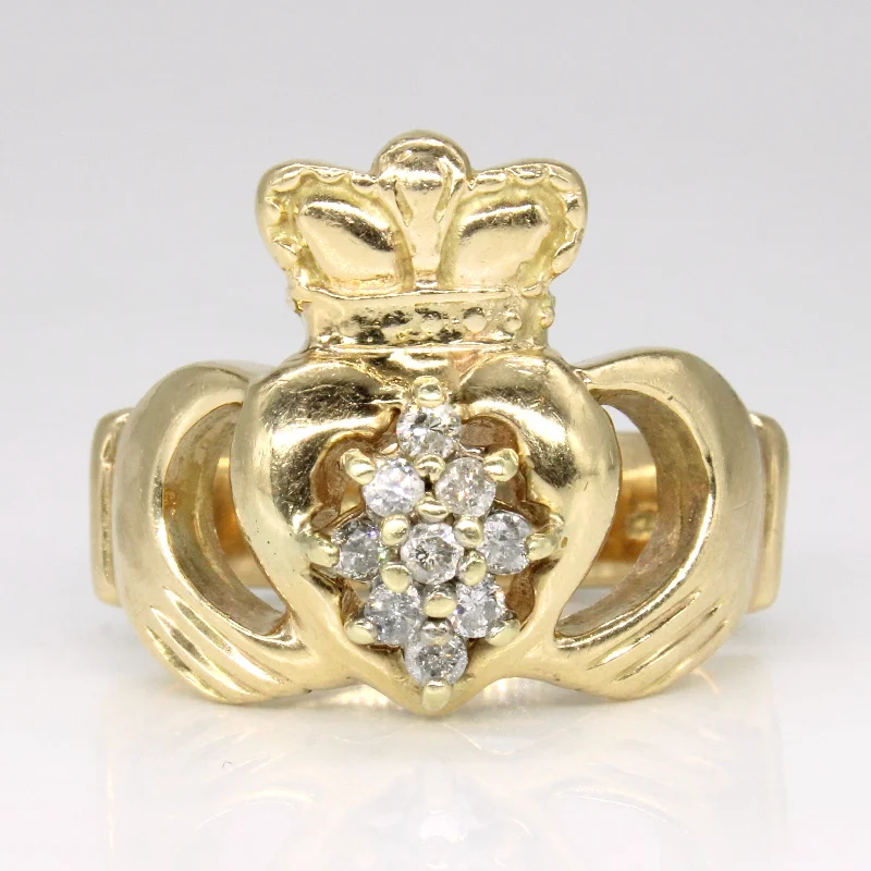 Best Jewelry Deals – Shop Premium Pieces At Great Prices Diamond Claddagh 10k Ring | 0.20ctw | SZ 7.5 | Best Jewelry Deals – Shop Premium Pieces At Great Prices Diamond Claddagh 10k Ring | 0.20ctw | SZ 7.5 |