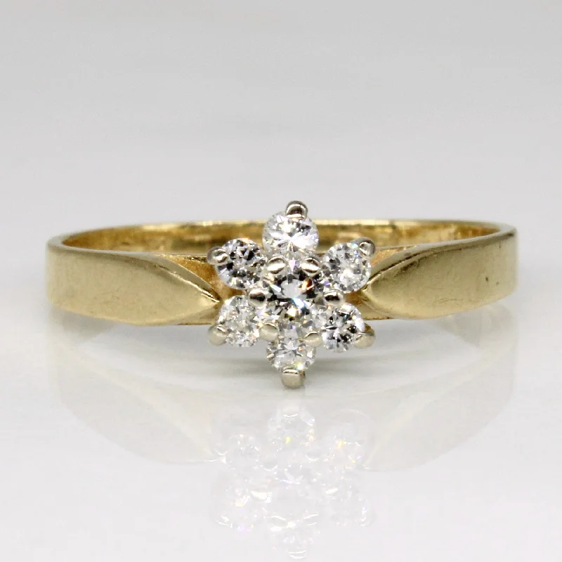 Fine Jewelry, Limited-Time Offers Available Diamond Cluster Ring | 0.20ctw | SZ 5.75 | Fine Jewelry, Limited-Time Offers Available Diamond Cluster Ring | 0.20ctw | SZ 5.75 |