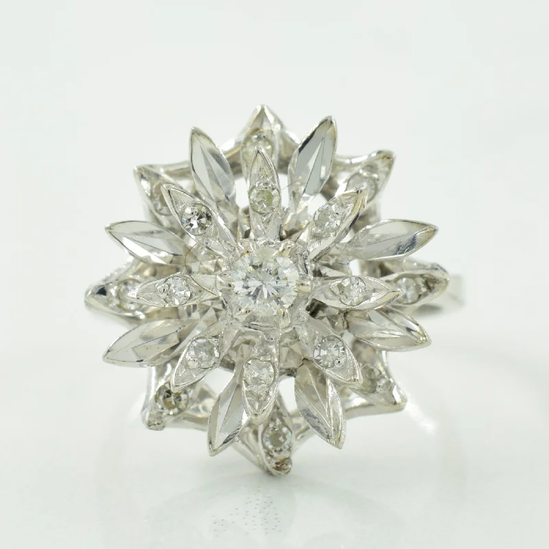 Must-Have Jewelry At Unbelievable Discounts Diamond Cocktail Ring | 0.27ctw | SZ 7 | Must-Have Jewelry At Unbelievable Discounts Diamond Cocktail Ring | 0.27ctw | SZ 7 |