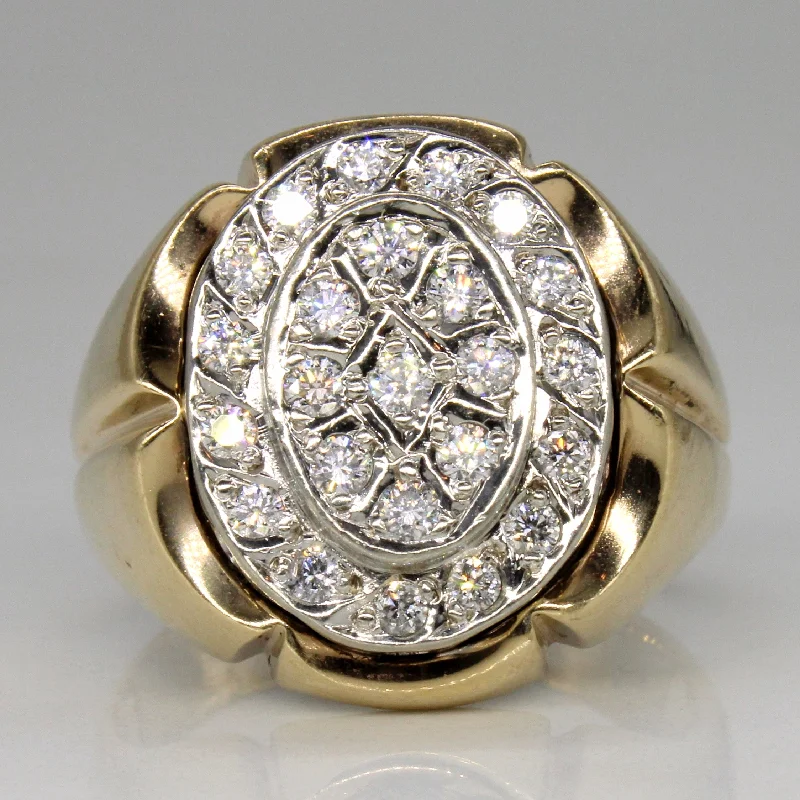 Luxury Meets Affordability – Jewelry Sale Now Live Diamond Cocktail Ring | 0.65ctw | SZ 9.25 | Luxury Meets Affordability – Jewelry Sale Now Live Diamond Cocktail Ring | 0.65ctw | SZ 9.25 |