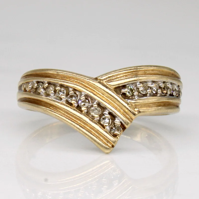 Sparkle In Style With Our Best Jewelry Deals Diamond Contour Ring | 0.07ctw | SZ 6.75 | Sparkle In Style With Our Best Jewelry Deals Diamond Contour Ring | 0.07ctw | SZ 6.75 |