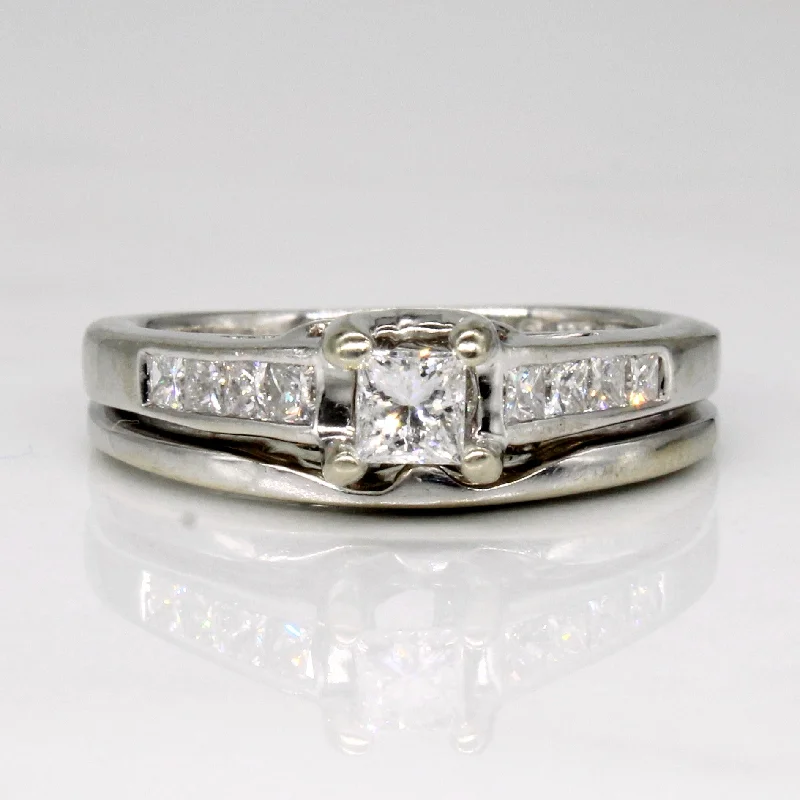 Jewelry Sale – Exclusive Styles At Lower Prices Diamond Princess Cut 14k Ring & Joined Band | 0.18ct, 0.32ctw | SZ 5.25 | Jewelry Sale – Exclusive Styles At Lower Prices Diamond Princess Cut 14k Ring & Joined Band | 0.18ct, 0.32ctw | SZ 5.25 |