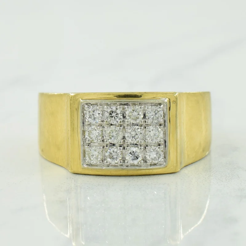 Breathtaking Jewelry At Limited-Time Savings Diamond Grid Ring | 0.36ctw | SZ 10 |