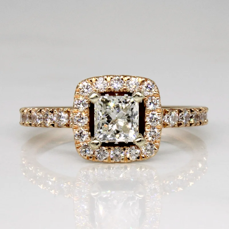 Must-Have Jewelry Pieces At Reduced Prices Diamond Halo 14k Ring | 0.81ctw | SZ 5.25 | Must-Have Jewelry Pieces At Reduced Prices Diamond Halo 14k Ring | 0.81ctw | SZ 5.25 |