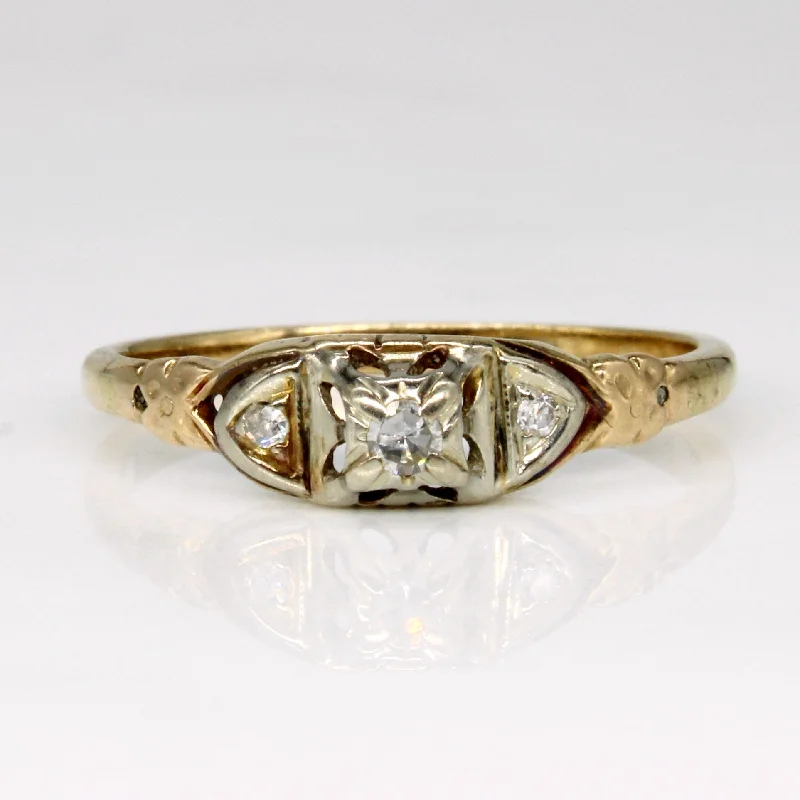 High-End Jewelry, Now More Affordable Than Ever Three Stone Diamond Ring | 0.05ctw | SZ 6.5 | High-End Jewelry, Now More Affordable Than Ever Three Stone Diamond Ring | 0.05ctw | SZ 6.5 |