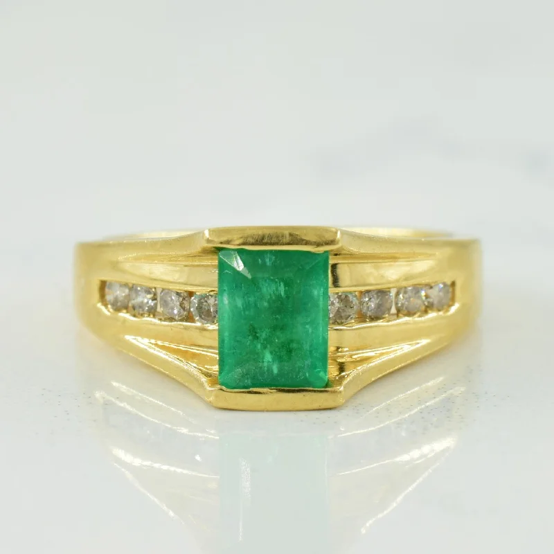 Luxury Jewelry At Unbeatable Discounts Emerald & Diamond Ring | 1.00ct, 0.33ctw | SZ 7 | Luxury Jewelry At Unbeatable Discounts Emerald & Diamond Ring | 1.00ct, 0.33ctw | SZ 7 |