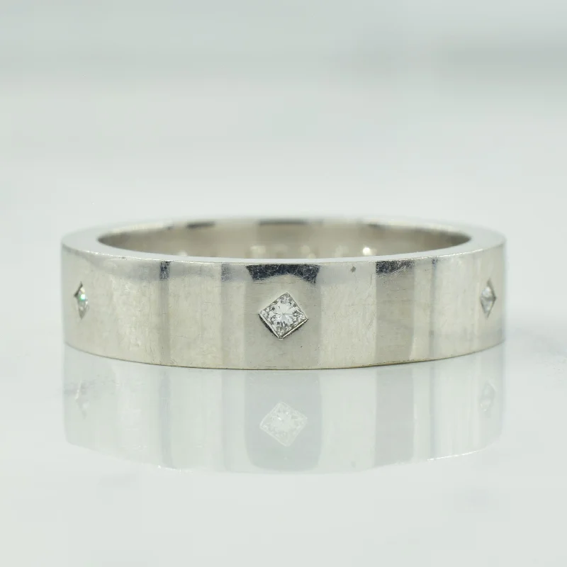 Final Call For Exquisite Jewelry At Reduced Rates Flush Set Diamond Band | 0.21ctw | SZ 11.75 | Final Call For Exquisite Jewelry At Reduced Rates Flush Set Diamond Band | 0.21ctw | SZ 11.75 |