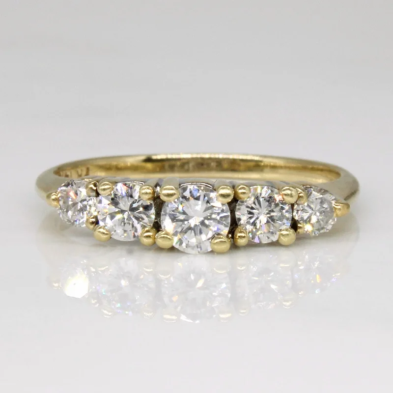 Unmissable Jewelry Clearance – Final Reductions Graduated Five Stone Diamond 14k Ring | 0.24ct, 0.44ctw | SZ 7.25 | Unmissable Jewelry Clearance – Final Reductions Graduated Five Stone Diamond 14k Ring | 0.24ct, 0.44ctw | SZ 7.25 |