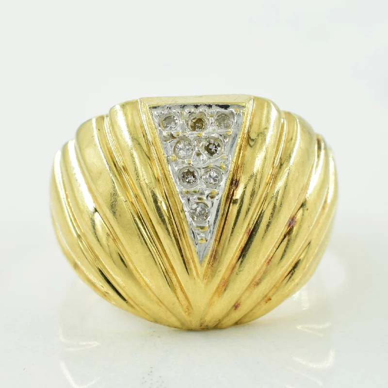 Once-A-Year Jewelry Sale – Grab Your Favorites Now Inverted Triangle of Diamonds Ring | 0.04ctw | SZ 6 | Once-A-Year Jewelry Sale – Grab Your Favorites Now Inverted Triangle of Diamonds Ring | 0.04ctw | SZ 6 |