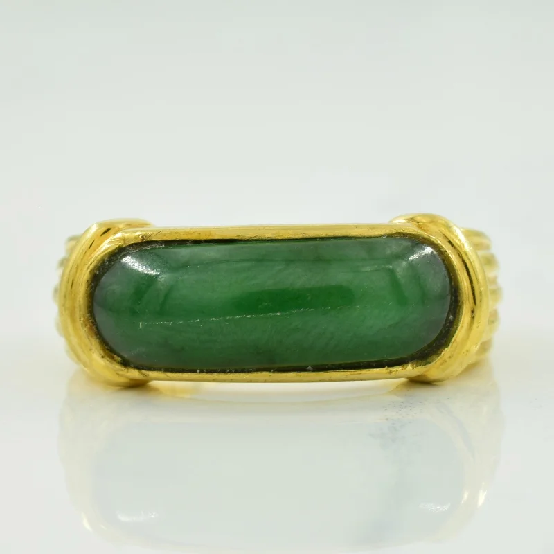 Timeless Jewelry, Timeless Savings – Don't Wait Jadeite Ring | 4.00ct | SZ 8 |