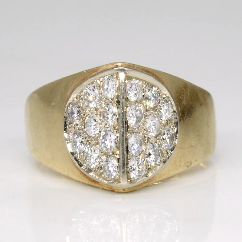 Shop Fine Jewelry With Exclusive Savings Pave Set Diamond Ring | 1.00ctw | SZ 8.25 | Shop Fine Jewelry With Exclusive Savings Pave Set Diamond Ring | 1.00ctw | SZ 8.25 |