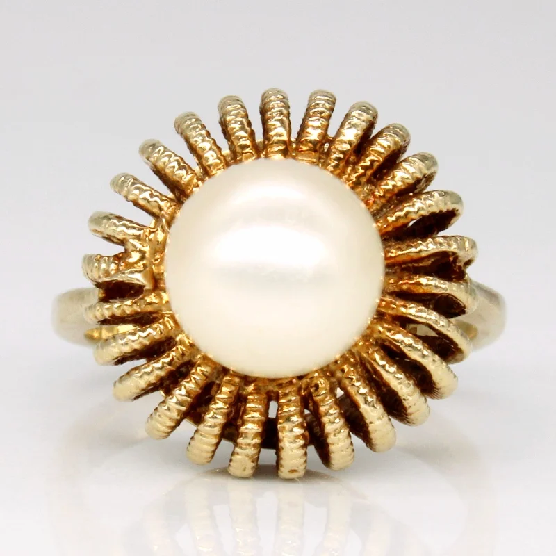 Timeless Beauty, Unbeatable Deals – Jewelry Sale On Pearl Cocktail 10k Ring | SZ 3.25 | Timeless Beauty, Unbeatable Deals – Jewelry Sale On Pearl Cocktail 10k Ring | SZ 3.25 |