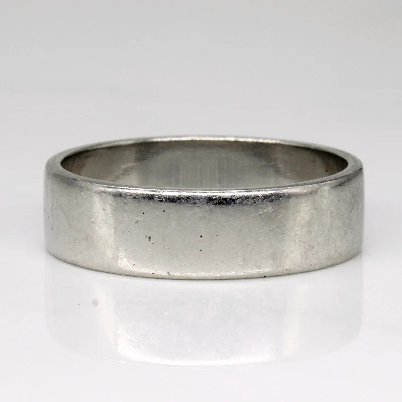 Stunning Jewelry At A Fraction Of The Price Platinum Wide Band | SZ 10.25 |