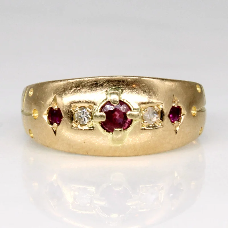 Breathtaking Jewelry, Breathtaking Prices Ruby & Diamond 10k Ring | 0.13ctw, 0.03ctw | SZ 4.75 | Breathtaking Jewelry, Breathtaking Prices Ruby & Diamond 10k Ring | 0.13ctw, 0.03ctw | SZ 4.75 |