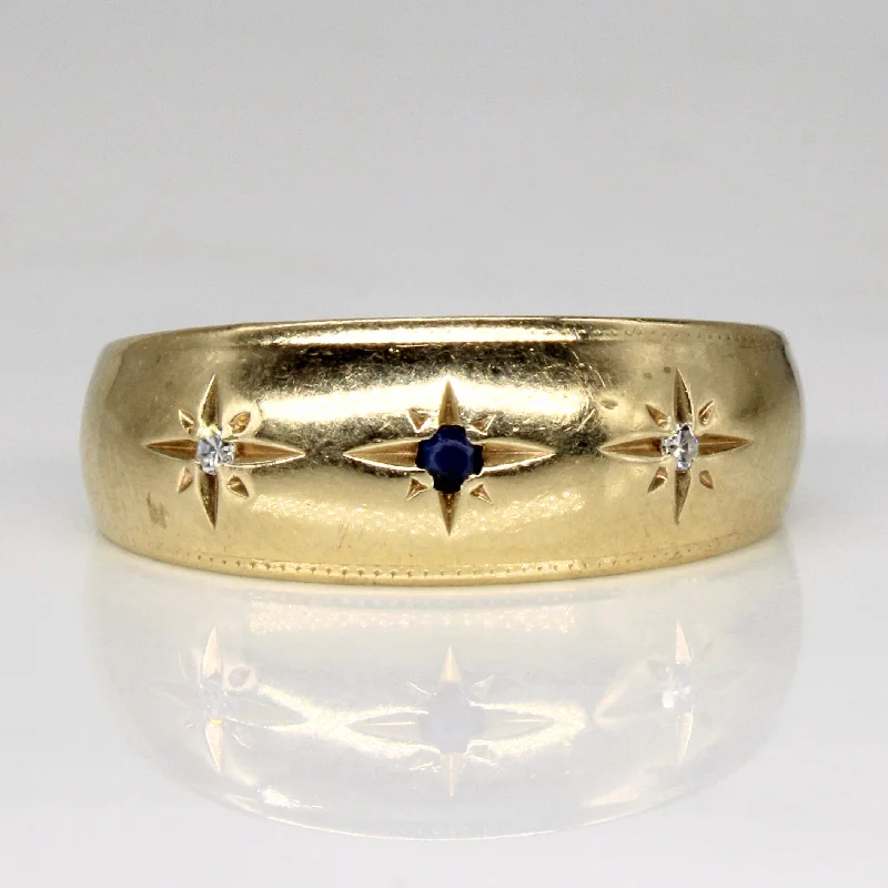 Shop Fine Jewelry With Amazing Deals Sapphire & Diamond Ring | 0.03ct, 0.02ctw | SZ 10.25 | Shop Fine Jewelry With Amazing Deals Sapphire & Diamond Ring | 0.03ct, 0.02ctw | SZ 10.25 |
