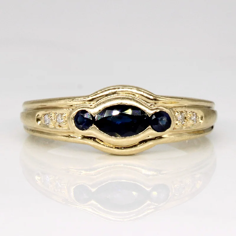 The Ultimate Jewelry Sale – Shop Premium Styles Sapphire & Diamond Ring | 0.42ctw, 0.04ctw | SZ 6.75 | The Ultimate Jewelry Sale – Shop Premium Styles Sapphire & Diamond Ring | 0.42ctw, 0.04ctw | SZ 6.75 |