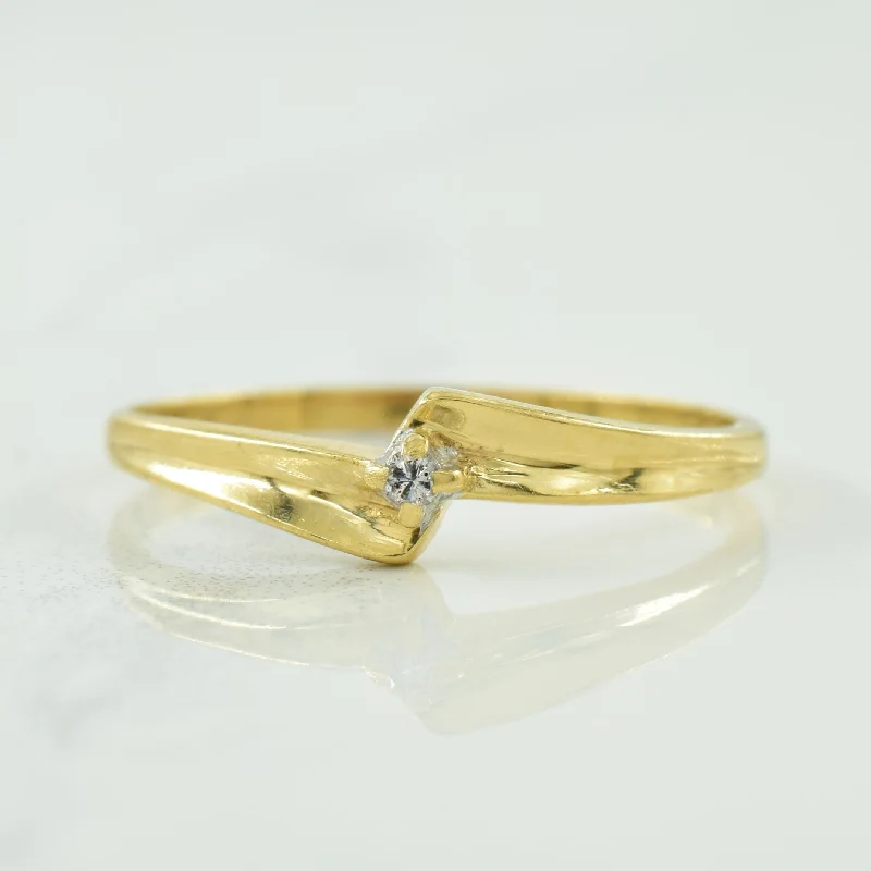 Exclusive Jewelry Sale – Grab Timeless Pieces Now Solitaire Diamond Bypass Ring | 0.02ct | SZ 7.75 | Exclusive Jewelry Sale – Grab Timeless Pieces Now Solitaire Diamond Bypass Ring | 0.02ct | SZ 7.75 |