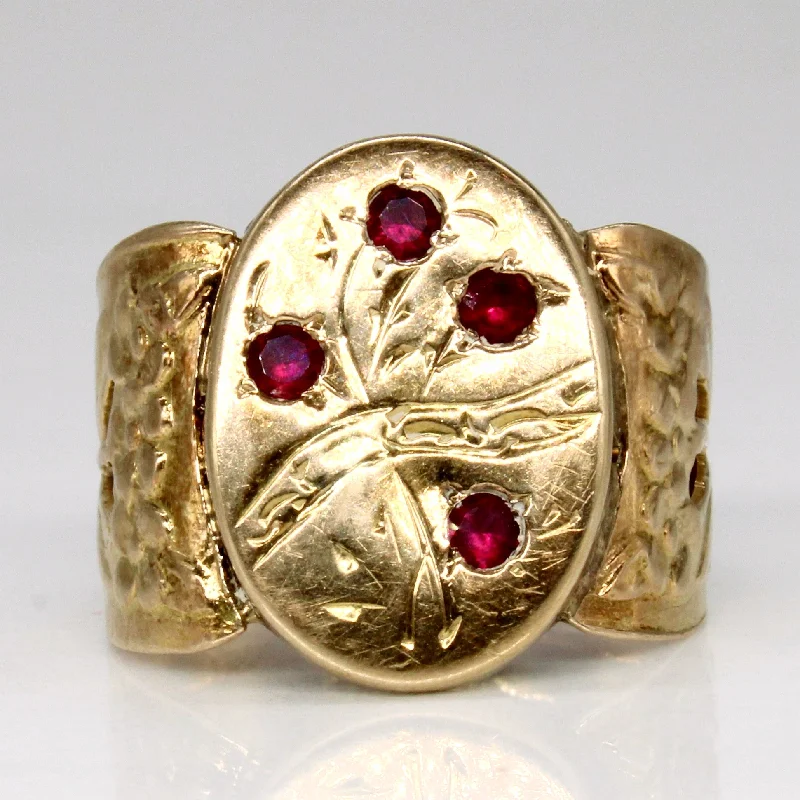 Jewelry Sale Alert – Shop Timeless Elegance Today Synthetic Ruby Cocktail 18k Ring | 0.14ctw | SZ 6 | Jewelry Sale Alert – Shop Timeless Elegance Today Synthetic Ruby Cocktail 18k Ring | 0.14ctw | SZ 6 |