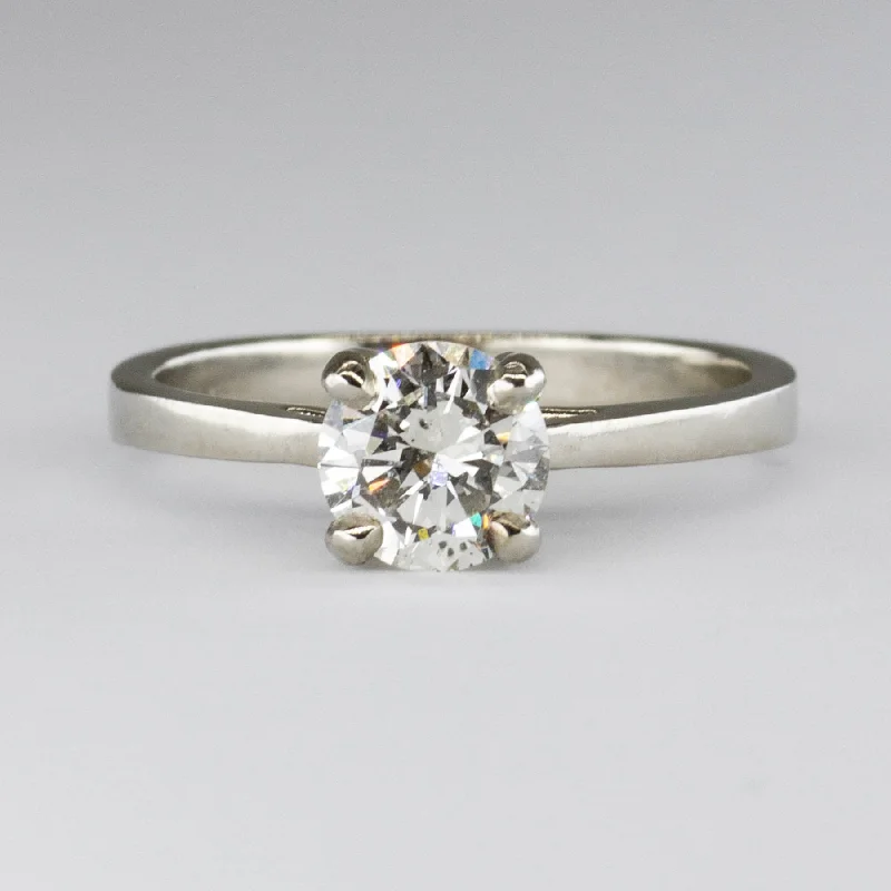 Seasonal Jewelry Deals – Elevate Your Style '100 Ways' GIA Certified Diamond Solitaire 18K White Gold Ring | 0.83 ctw SI1 J | SZ 5.5 Seasonal Jewelry Deals – Elevate Your Style '100 Ways' GIA Certified Diamond Solitaire 18K White Gold Ring | 0.83 ctw SI1 J | SZ 5.5