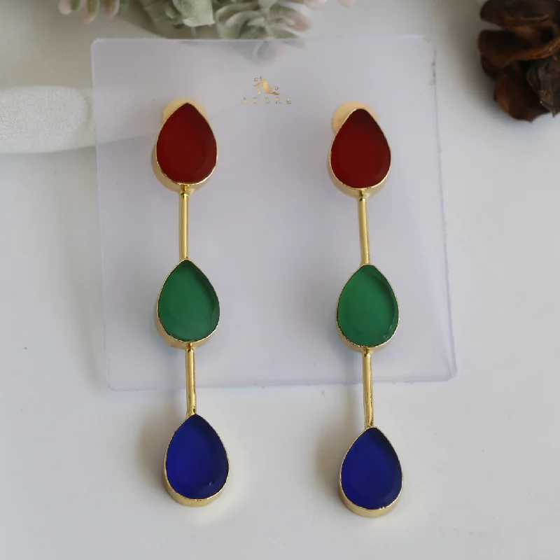 Maroon + Green + Royal Blue