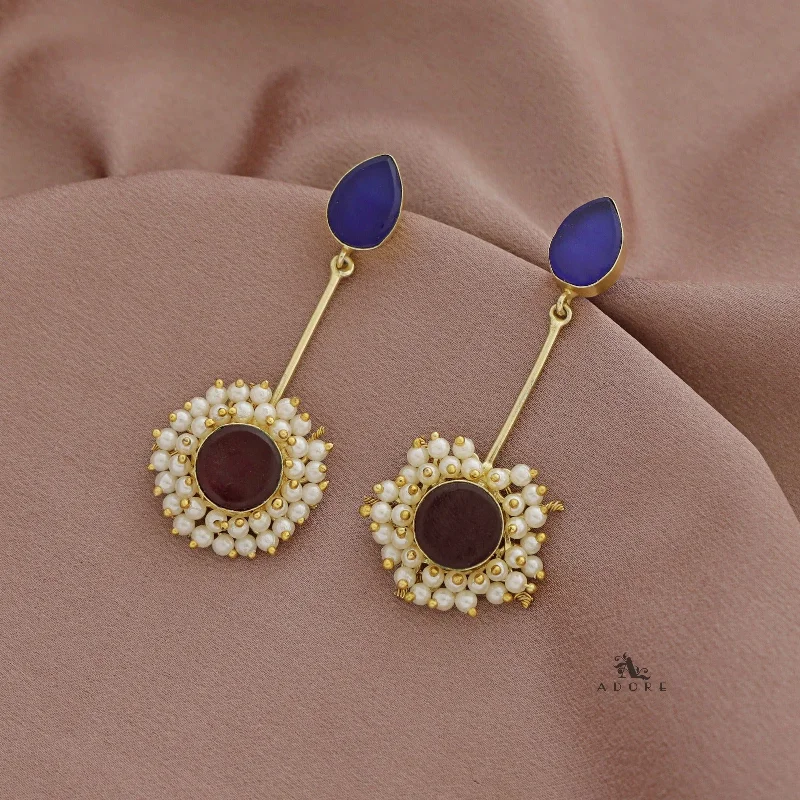 Royal Blue + Maroon