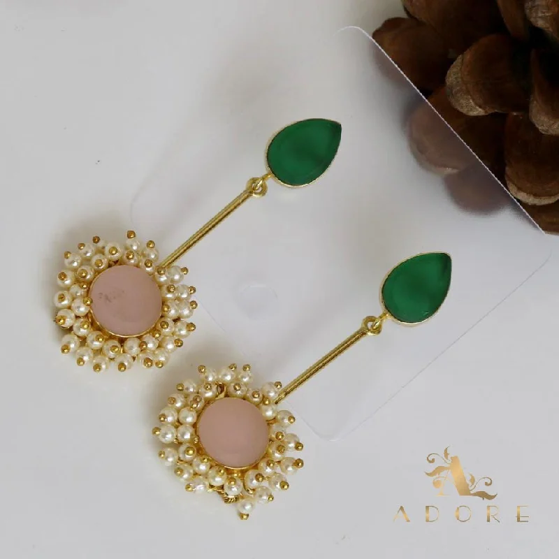 Green + Baby Pink