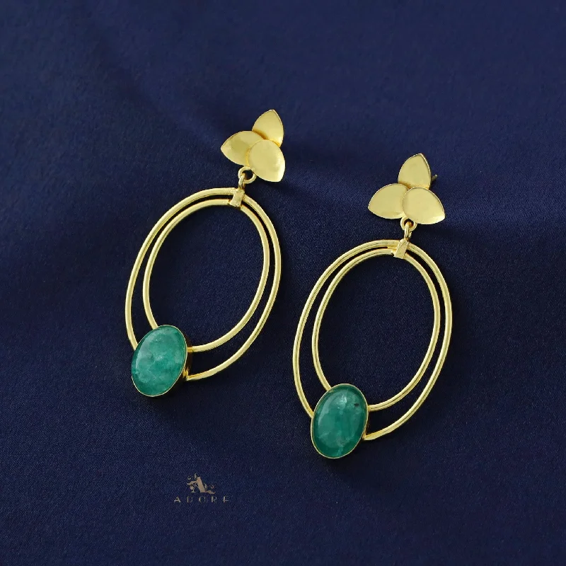 Seasonal Jewelry Sale – Upgrade Your Collection Ameya Tri Leaf Dual Oval Glossy Earring Seasonal Jewelry Sale – Upgrade Your Collection Ameya Tri Leaf Dual Oval Glossy Earring