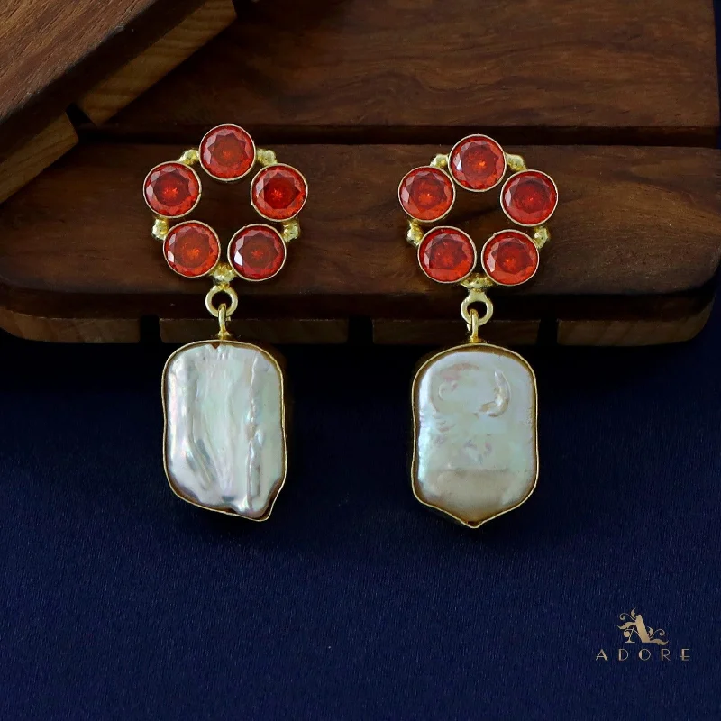 Buy More, Save More On Stunning Jewelry Designs Aveline Glossy Flower Baroque Earring Buy More, Save More On Stunning Jewelry Designs Aveline Glossy Flower Baroque Earring