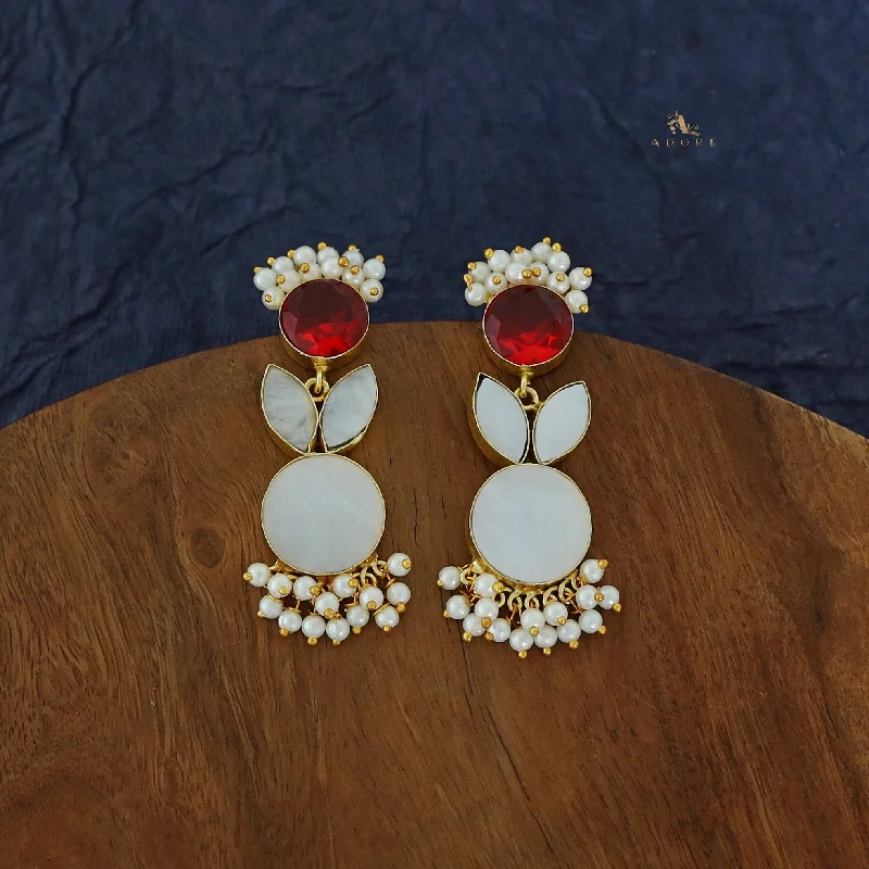 Best-Selling Jewelry Now Available At Special Deals Bunny MOP Pearl Cluster Earring